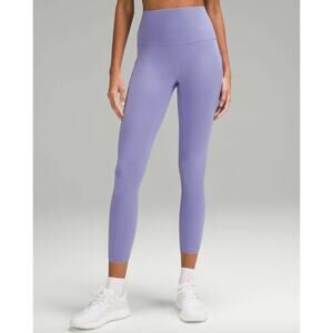 Lululemon Women's Wunder Train High-Rise Tight with Pockets 25" Purple 8